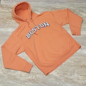 BOSTON MENS THICK COTTON/ POLY HOODIE SIZE LARGE
